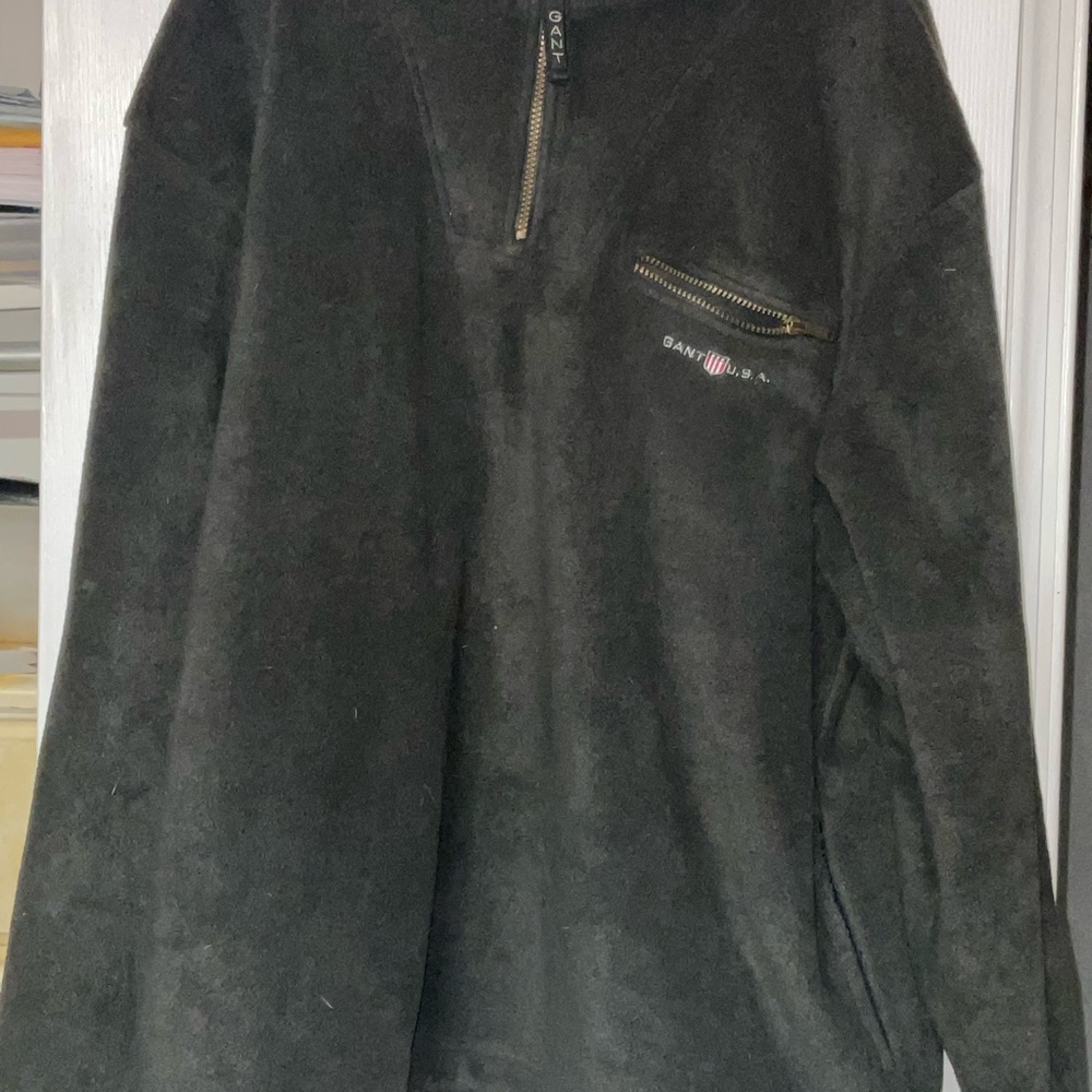 GANT RUGGER FLEECE 1/4 Zip Pullover Men's 2XL Gray heavyweight
XXL